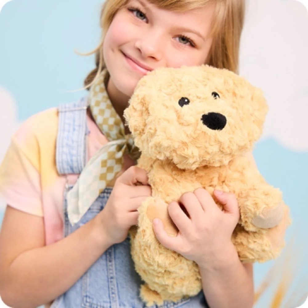 NWT Golden Warmies - Microwavable Warmable Plush Dog- French lavender scented